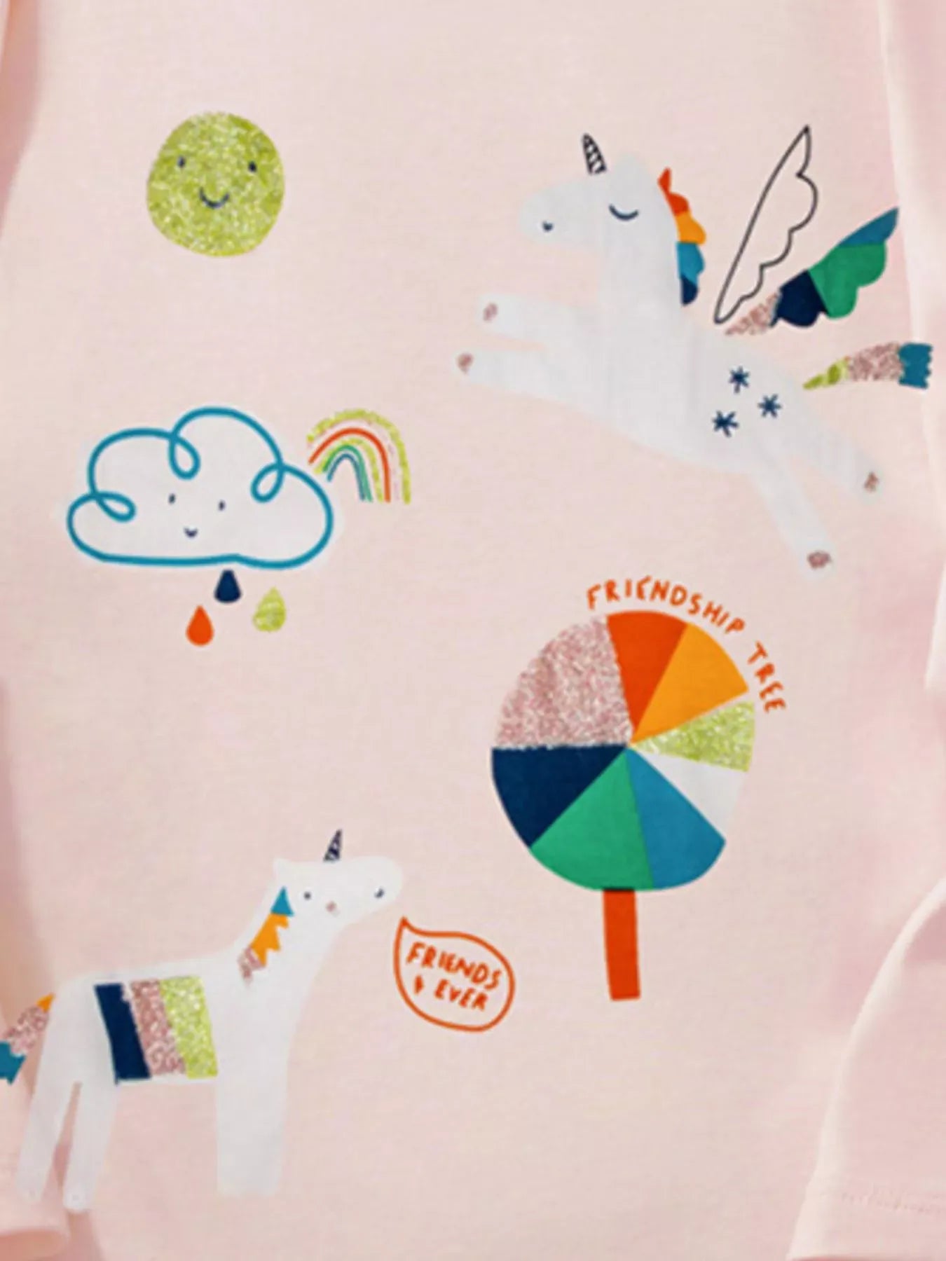 Trendsi Children's Unicorn Long Sleeve T-Shirt