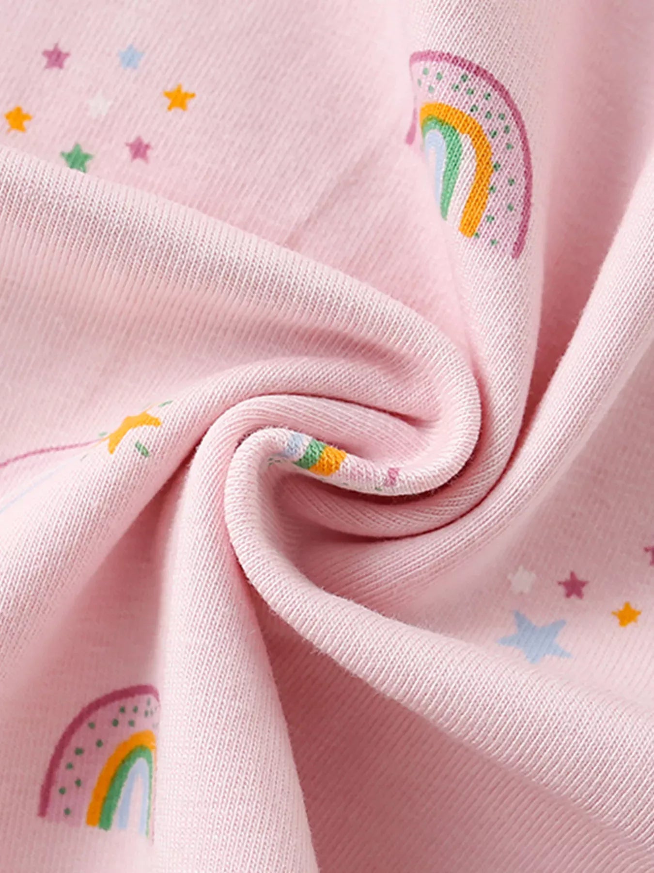 Trendsi Children's Unicorn Print Long Sleeve Dress