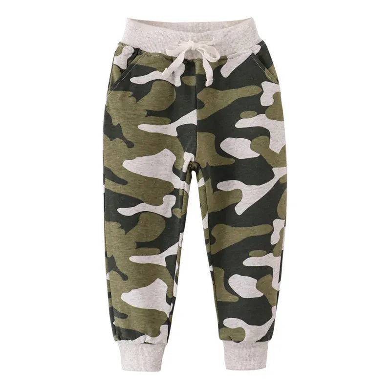 Trendy Kids Apparel Kids Clothing Boys All-Over Print Drawstring Sweatpants