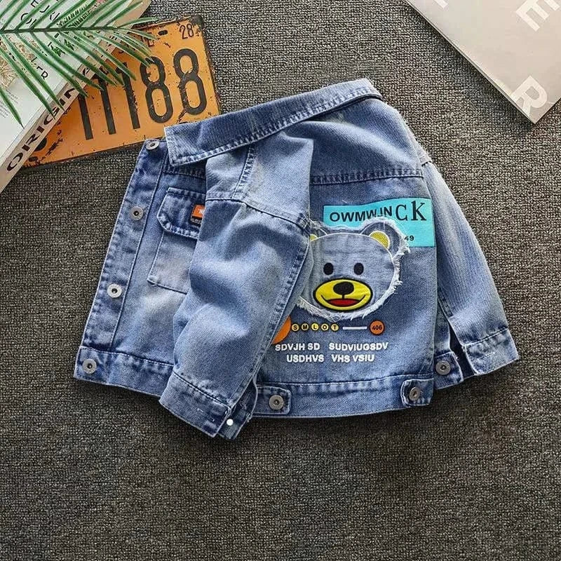 Trendy Kids Apparel Kids Clothing Boys Baby Denim Jacket