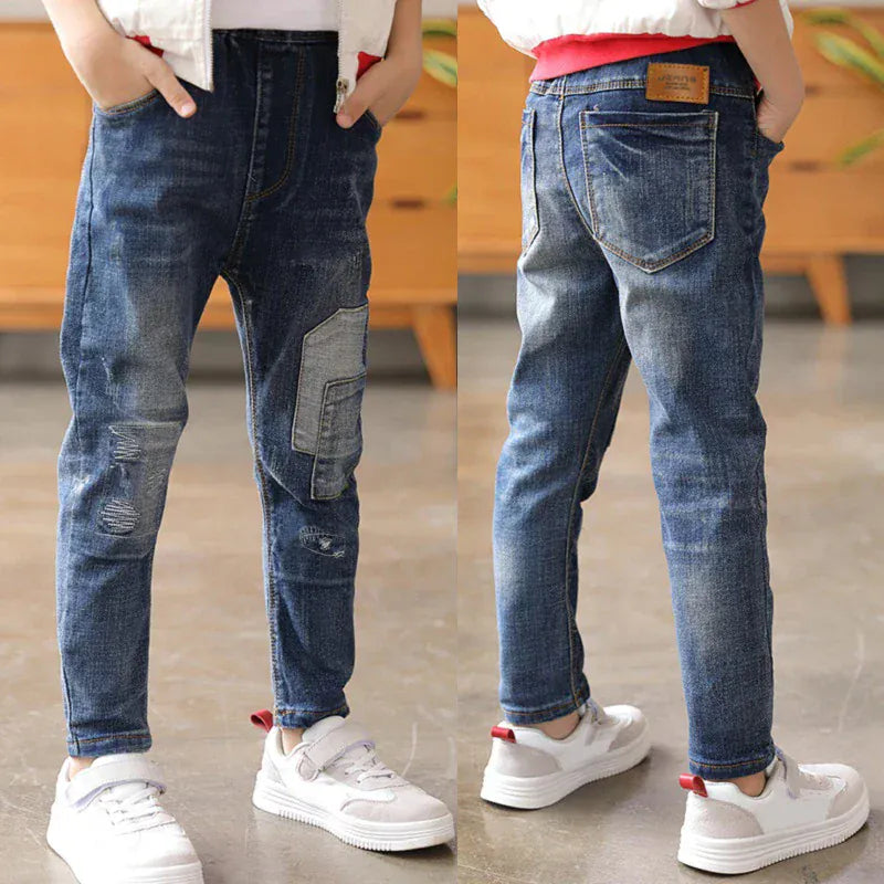 Trendy Kids Apparel Kids Clothing Boys Slim Straight Jeans