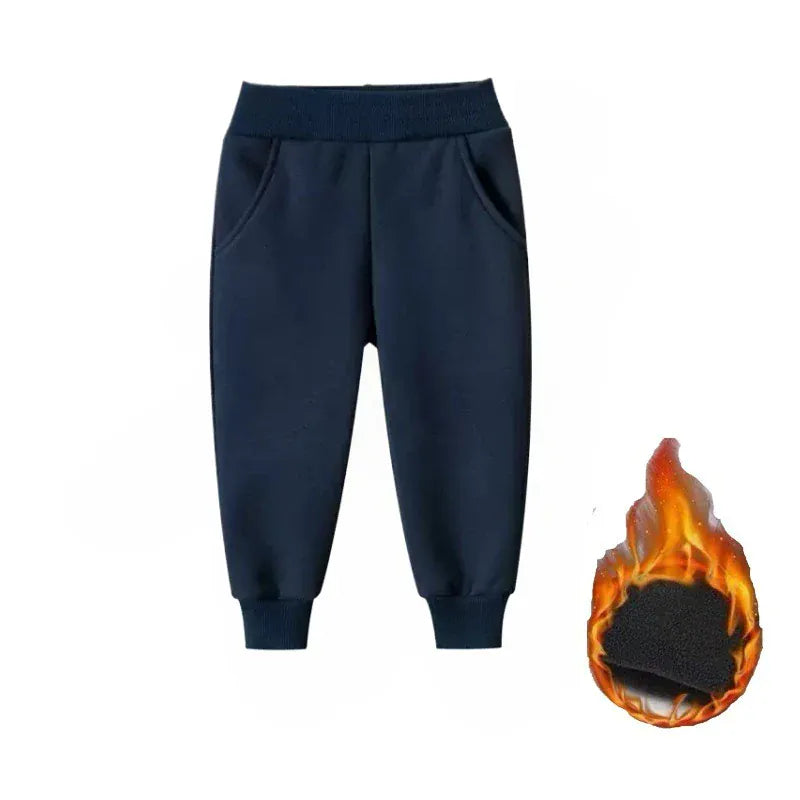 Trendy Kids Apparel Kids Clothing Boys Solid Color Casual Sports Trousers