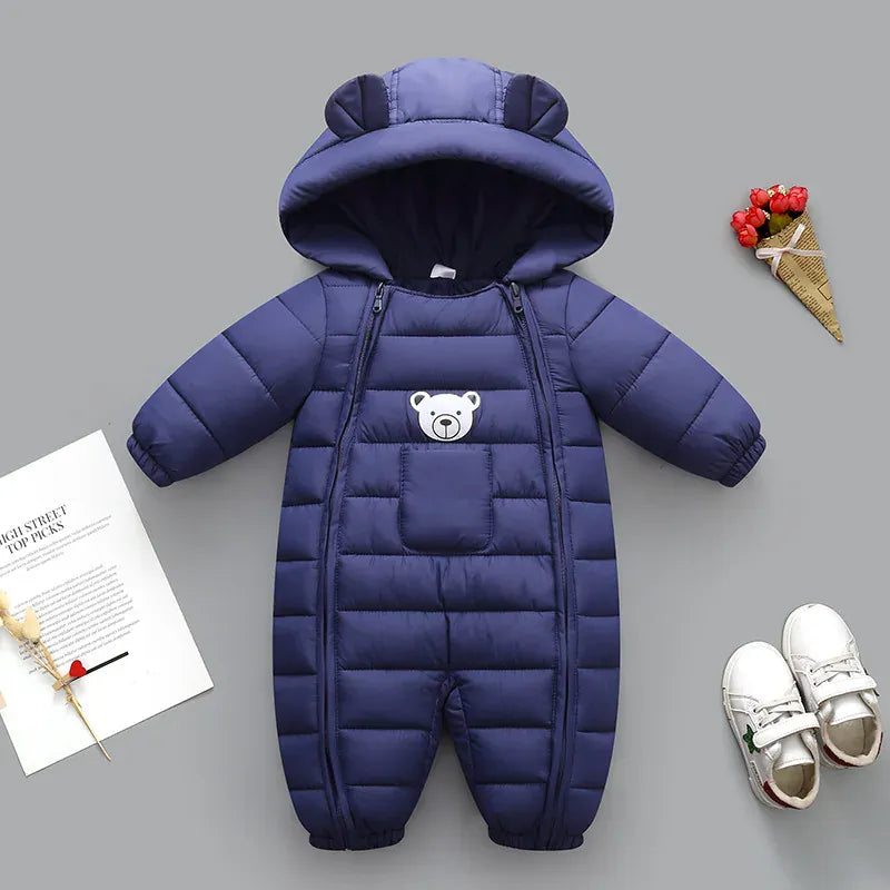 Trendy Kids Apparel Kids Clothing Cotton Baby Snowsuit Newborn Jumpsuit