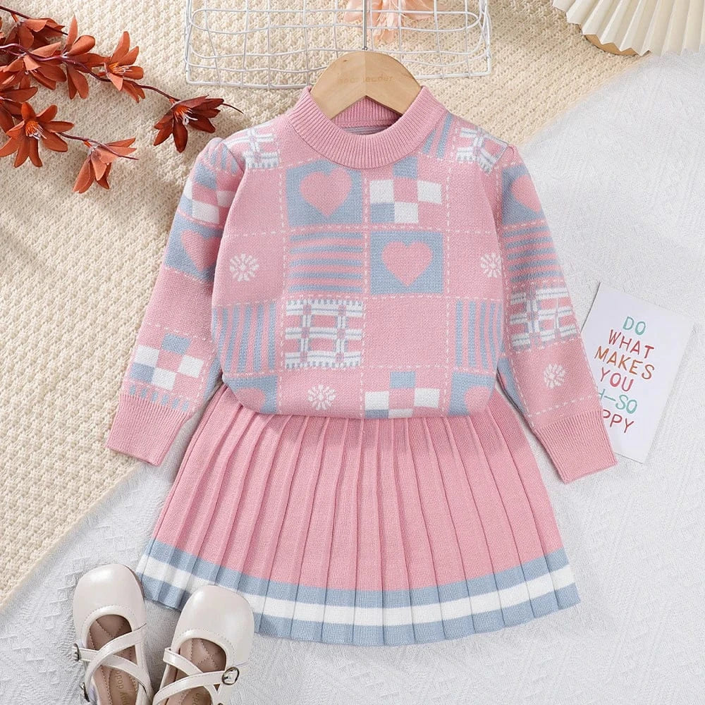 Trendy Kids Apparel Kids Clothing Girls Sweater Sets