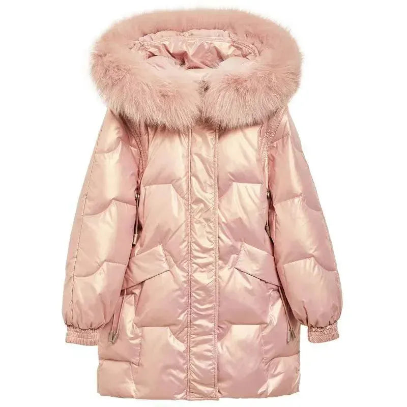 Trendy Kids Apparel Kids Clothing Girls Thicken Warm Jackets