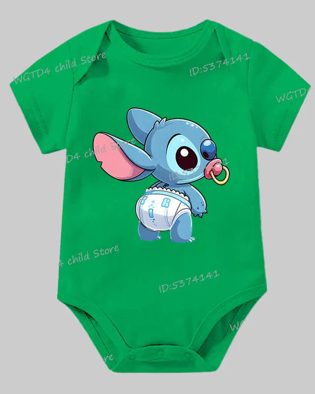 Trendy Kids Apparel Kids Clothing Soft Short-Sleeve Romper