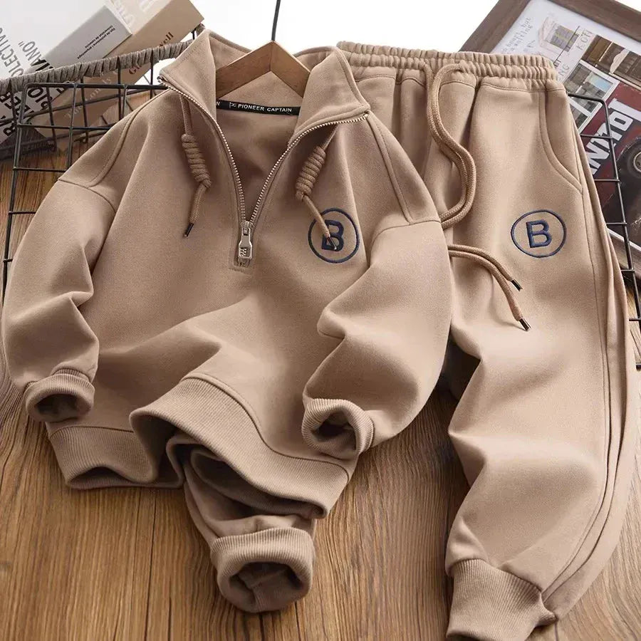 Trendy Kids Apparel Kids Clothing Spring and Autumn Boys Tracksuit