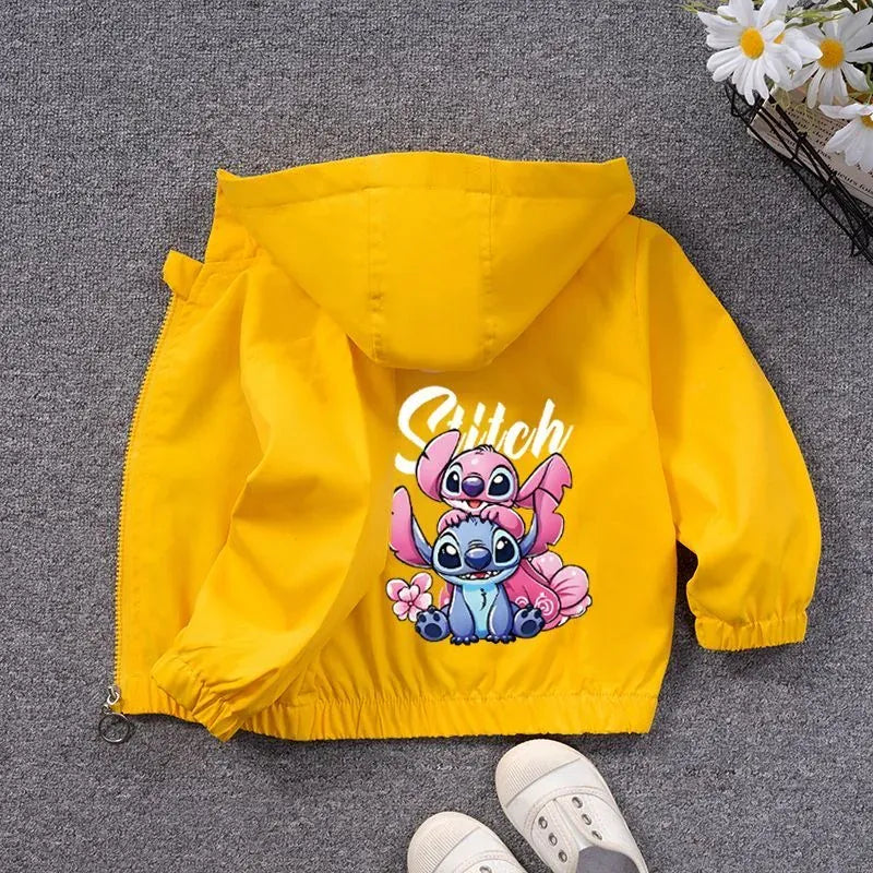 Trendy Kids Apparel Kids Clothing Spring Autumn Girls Hooded Jacket