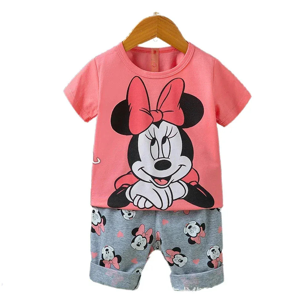 Trendy Kids Apparel Kids Clothing Summer Baby Clothes Set