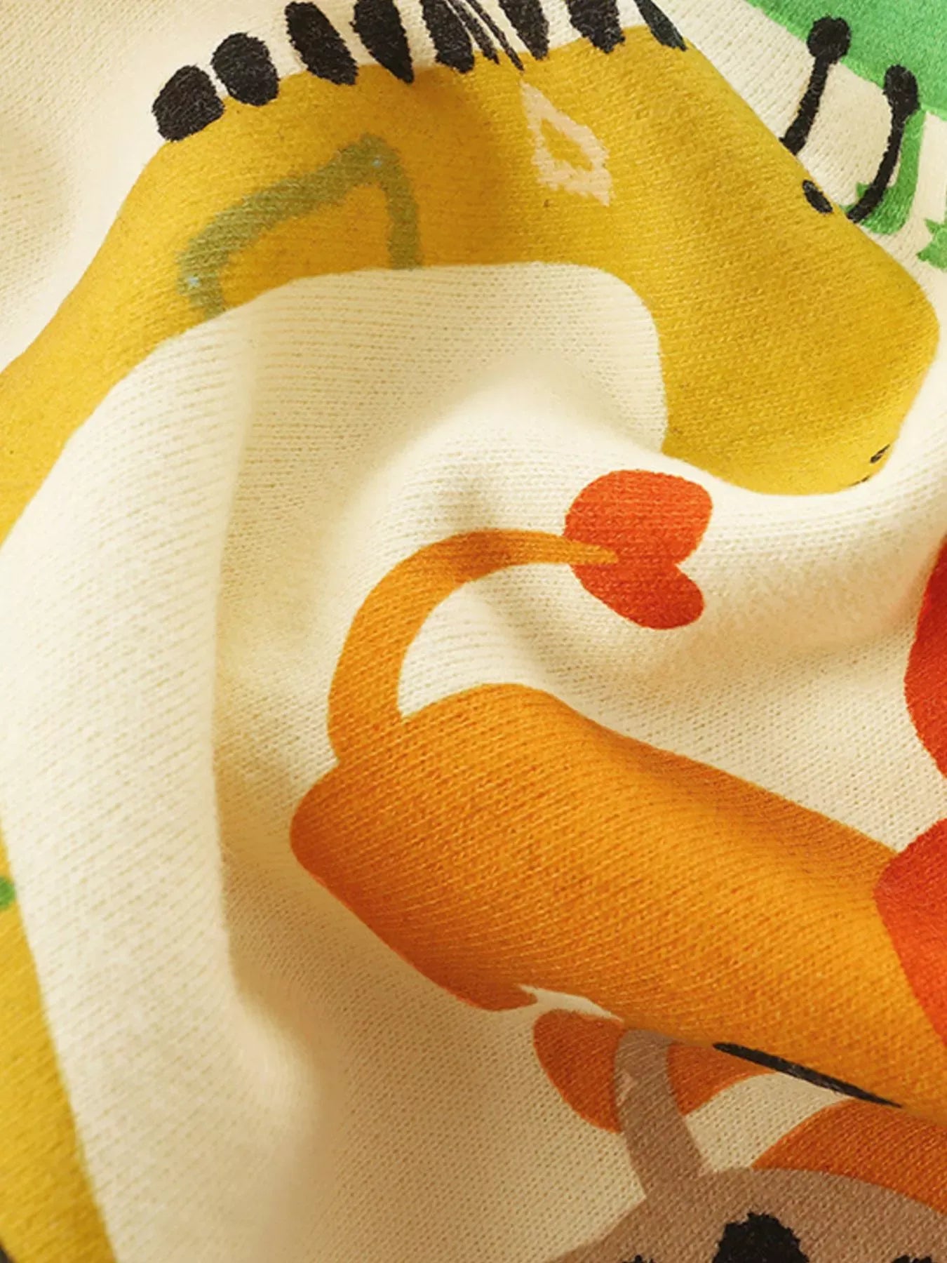 Trendsi Children's Animal Print Zip-Up Hoodie