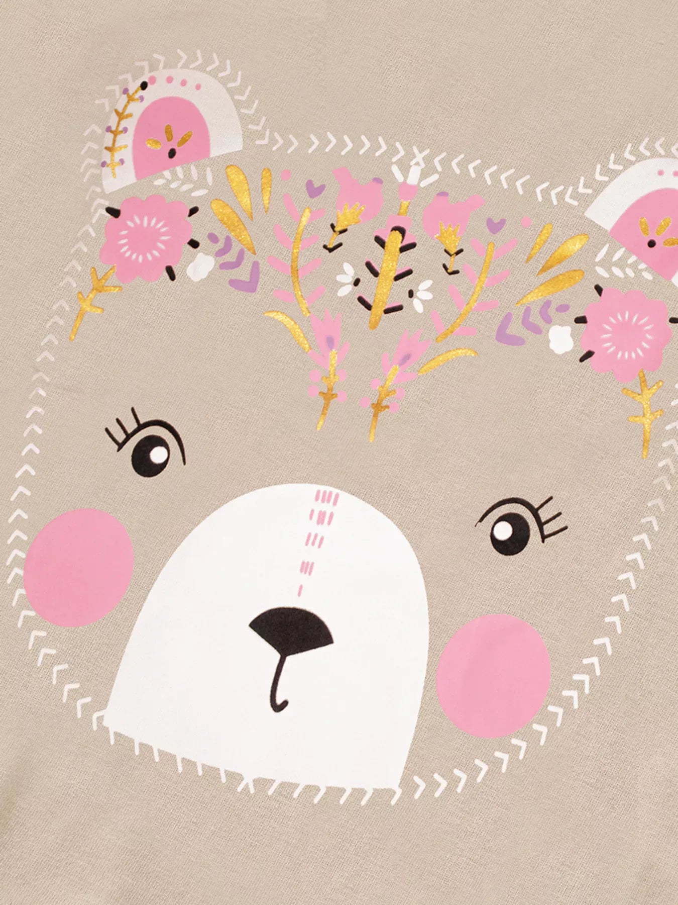 Trendsi Children's Bear Graphic Long Sleeve T-Shirt