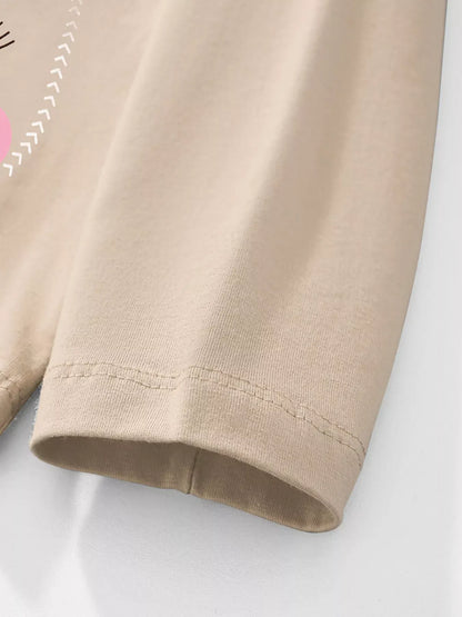 Trendsi Children's Bear Graphic Long Sleeve T-Shirt