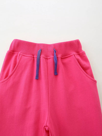 Trendsi Children's Dinosaur Drawstring Joggers