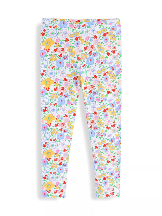 Trendsi Children's Floral Print Stretch Leggings