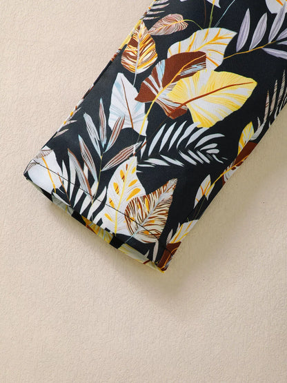 Trendsi Children's Graphic Top & Floral Pants Set