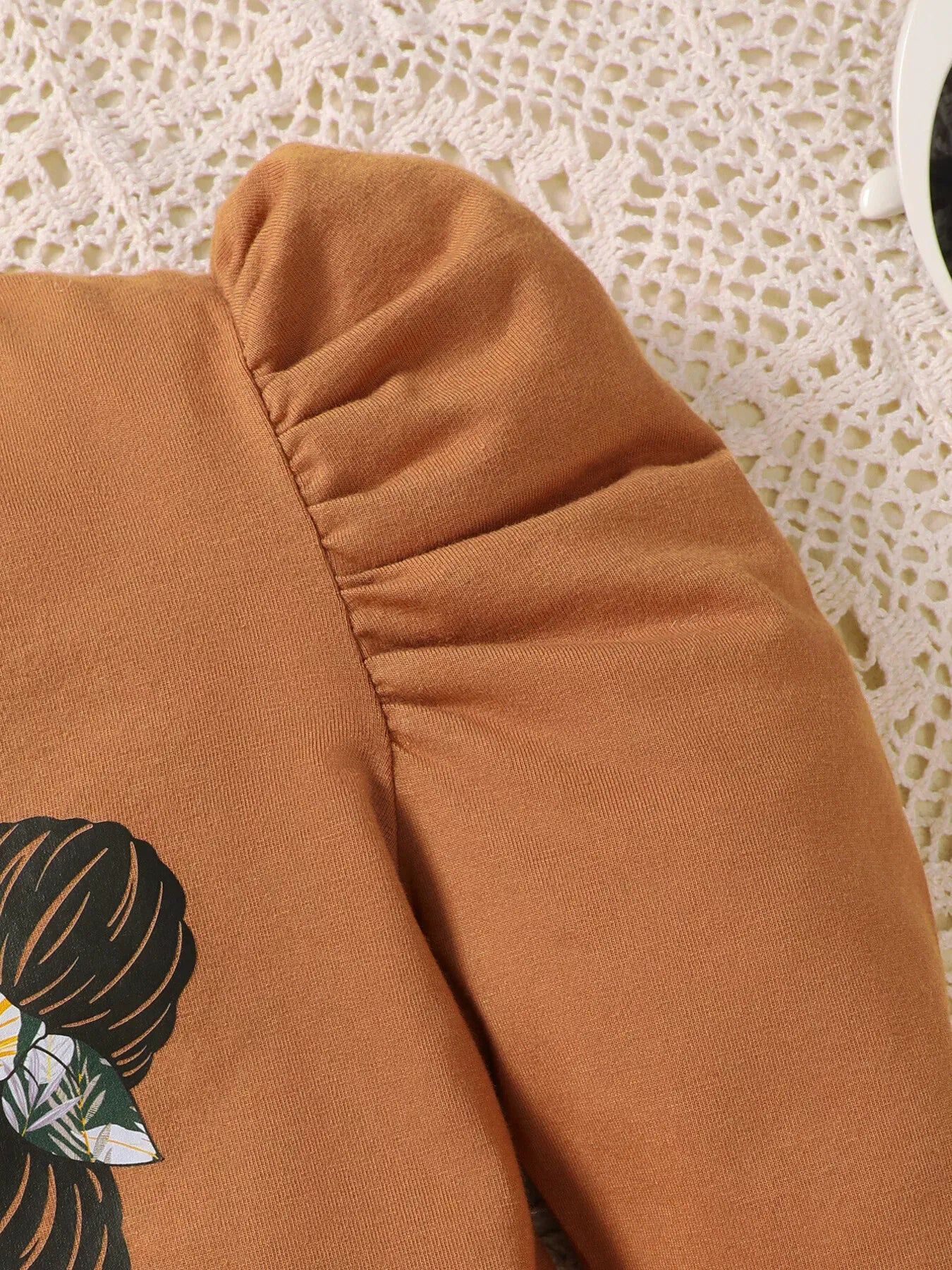 Trendsi Children's Graphic Top & Floral Pants Set