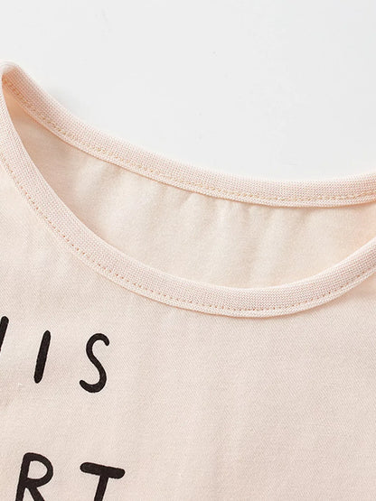 Trendsi Children's Heart Long Sleeve Casual T-Shirt