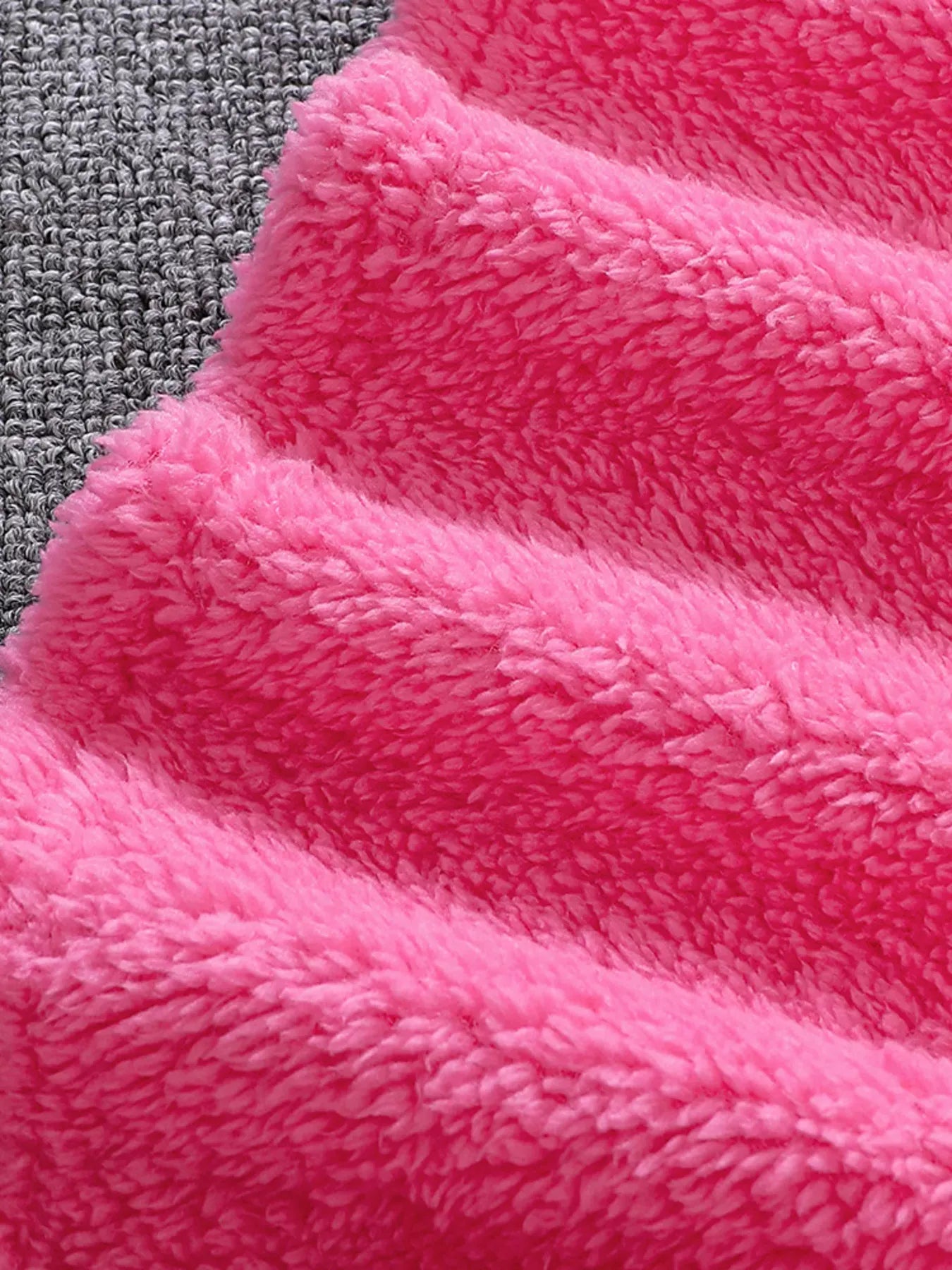 Trendsi Children's Love Round Neck Fuzzy Sweatshirt