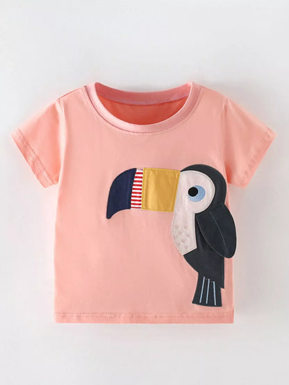 Trendsi Children's Toucan Short Sleeve T-Shirt