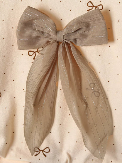 Trendsi Kids Clothing Children's Bowknot Ruffle Sleeve Set