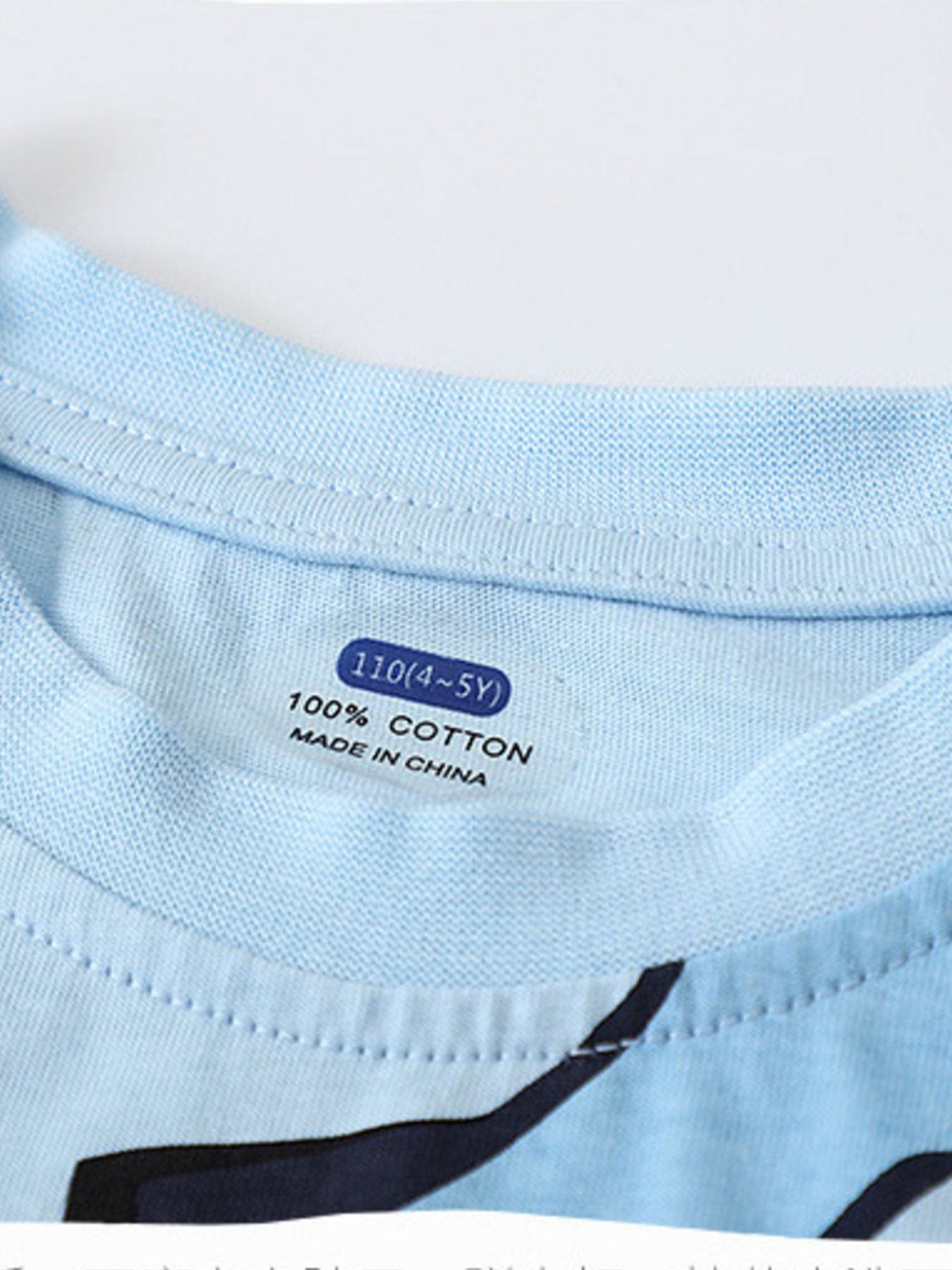 Trendsi Kids Clothing Children's Dinosaur Graphic Tee and Shorts Set