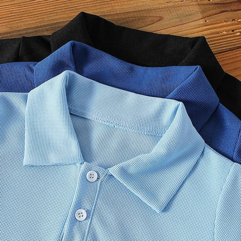 Trendy Kids Apparel Kids Clothing 3 Pcs Long Sleeved Polo Shirt Boys