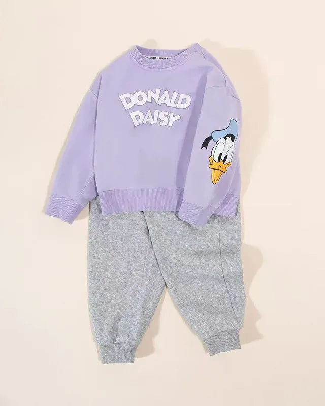 Trendy Kids Apparel Kids Clothing Autumn Cotton Tracksuit Girls