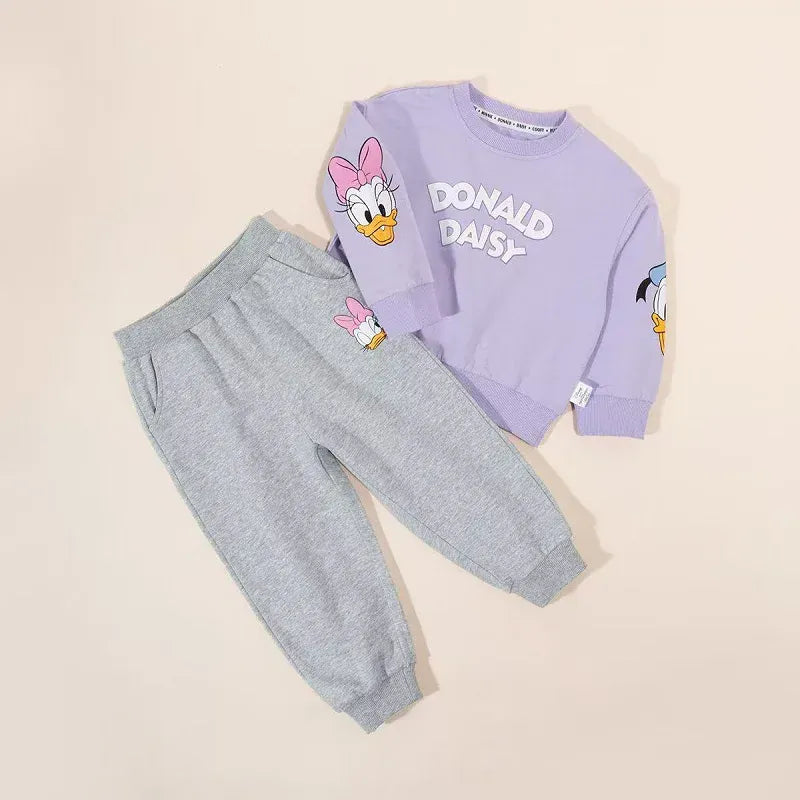 Trendy Kids Apparel Kids Clothing Autumn Cotton Tracksuit Girls