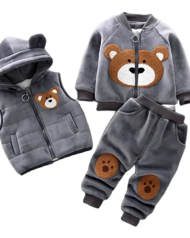 Trendy Kids Apparel Kids Clothing Autumn Winter Girls Clothes Sets