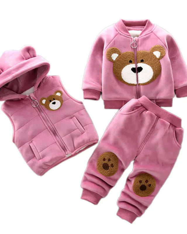 Trendy Kids Apparel Kids Clothing Autumn Winter Girls Clothes Sets