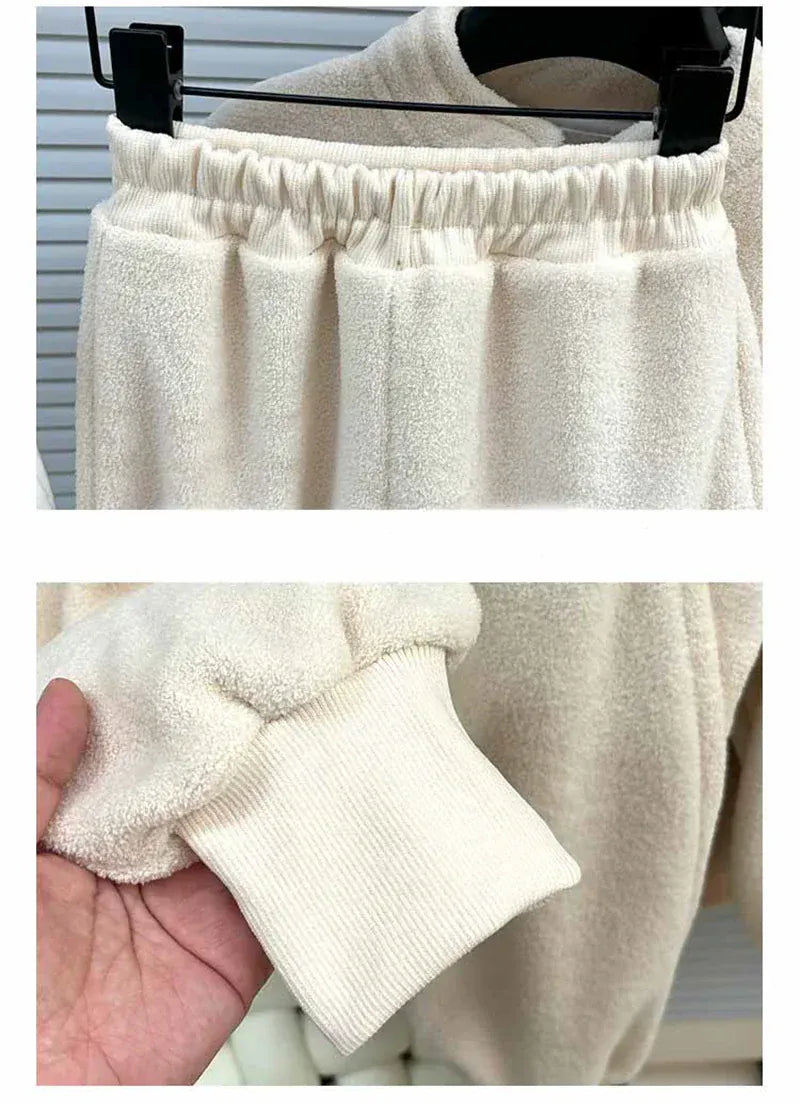 Trendy Kids Apparel Kids Clothing Autumn/Winter Warm Fleece Outfit for Boys & Girls