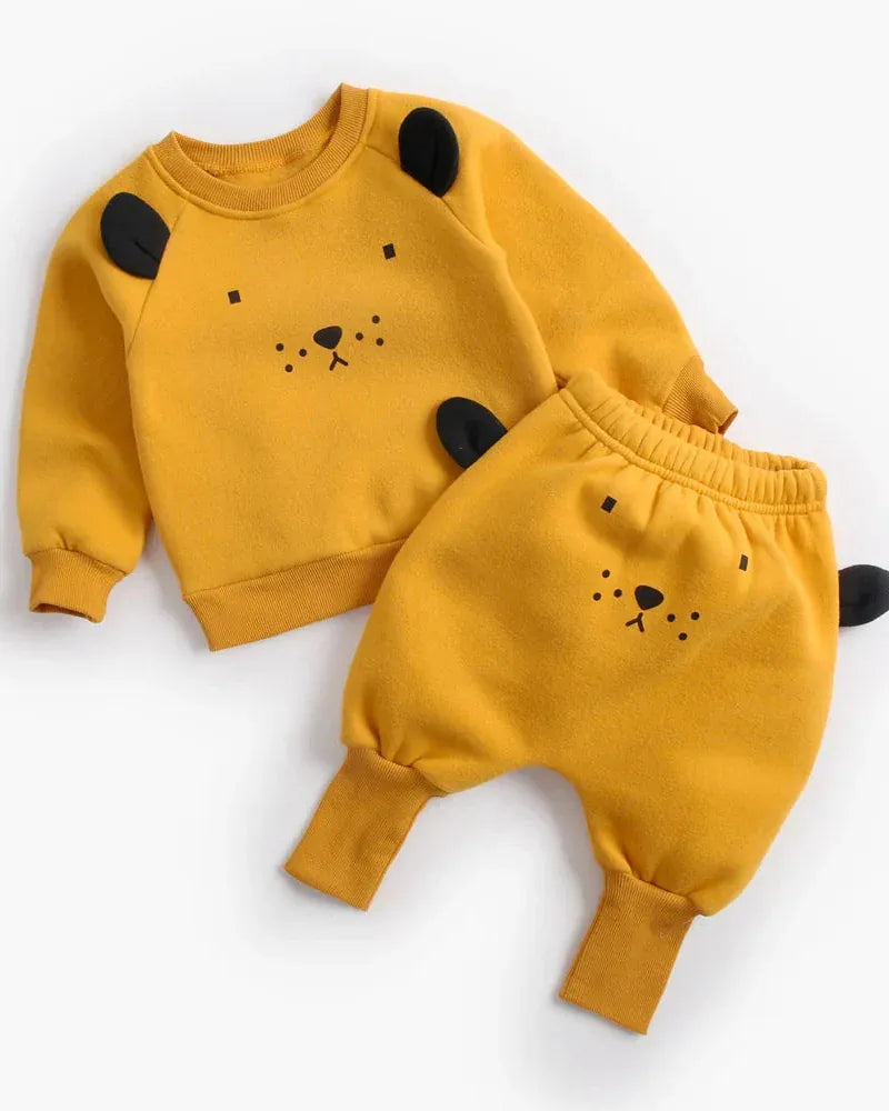 Trendy Kids Apparel Kids Clothing Baby Clothing Cotton Set