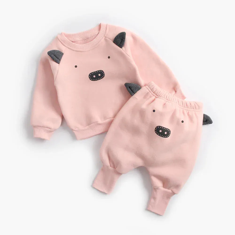 Trendy Kids Apparel Kids Clothing Baby Clothing Cotton Set