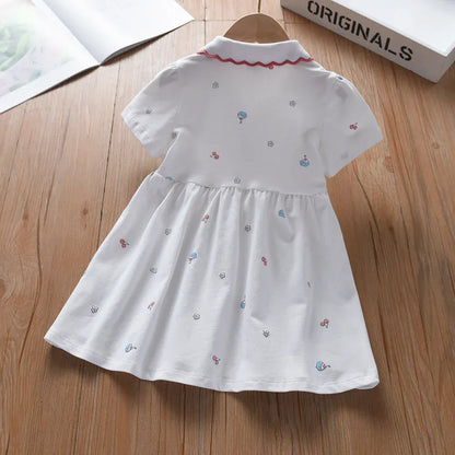 Trendy Kids Apparel Kids Clothing Baby Girls' Summer Dress | 100% Breathable Cotton