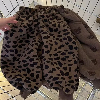 Trendy Kids Apparel Kids Clothing Boy's Thick Sweatpants