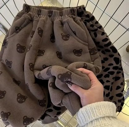 Trendy Kids Apparel Kids Clothing Boy's Thick Sweatpants
