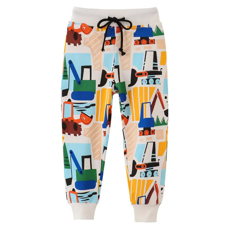 Trendy Kids Apparel Kids Clothing Boys All-Over Print Drawstring Sweatpants