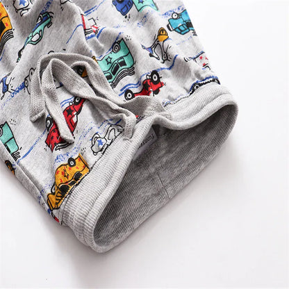 Trendy Kids Apparel Kids Clothing Boys All-Over Print Drawstring Sweatpants