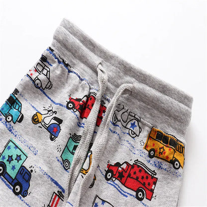 Trendy Kids Apparel Kids Clothing Boys All-Over Print Drawstring Sweatpants