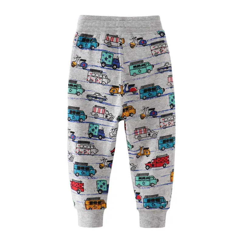 Trendy Kids Apparel Kids Clothing Boys All-Over Print Drawstring Sweatpants