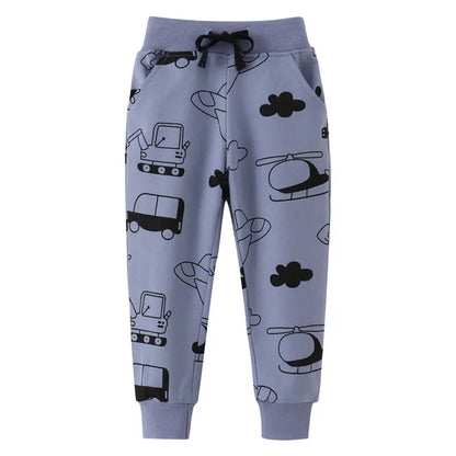 Trendy Kids Apparel Kids Clothing Boys All-Over Print Drawstring Sweatpants
