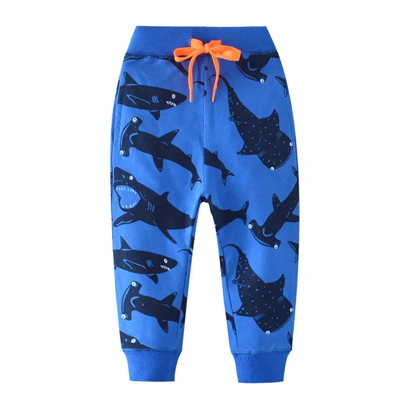 Trendy Kids Apparel Kids Clothing Boys All-Over Print Drawstring Sweatpants