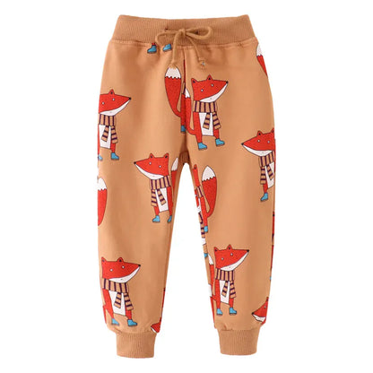 Trendy Kids Apparel Kids Clothing Boys All-Over Print Drawstring Sweatpants