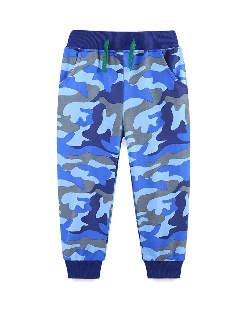 Trendy Kids Apparel Kids Clothing Boys Camouflage Drawstring Sweatpants