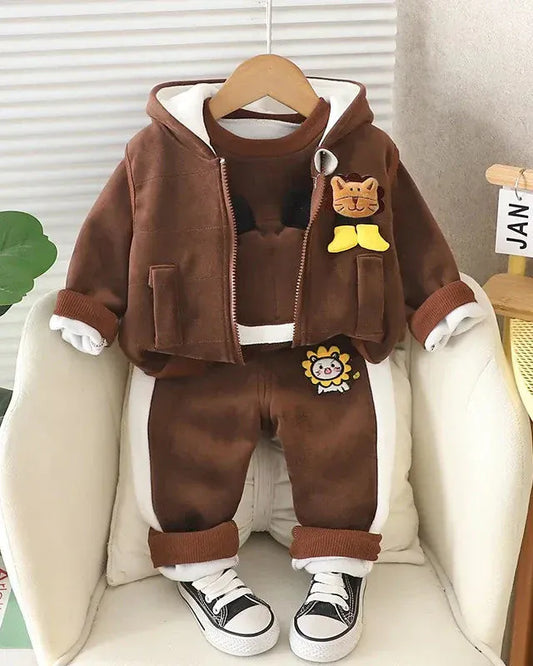 Trendy Kids Apparel Kids Clothing Boys Cartoon Tracksuit