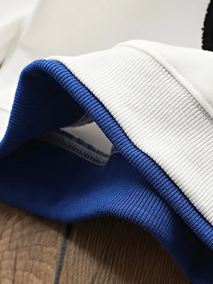 Trendy Kids Apparel Kids Clothing Boys' Casual Fake Two-Piece Sweater & Pants Set