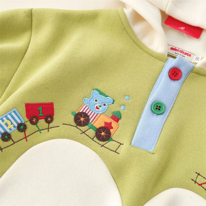 Trendy Kids Apparel Kids Clothing Boys' Classic Hooded Fleece Sweatshirt