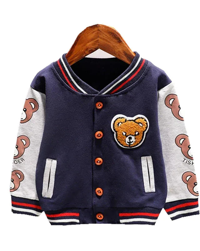 Trendy Kids Apparel Kids Clothing Boys Cotton Cartoon Jacket