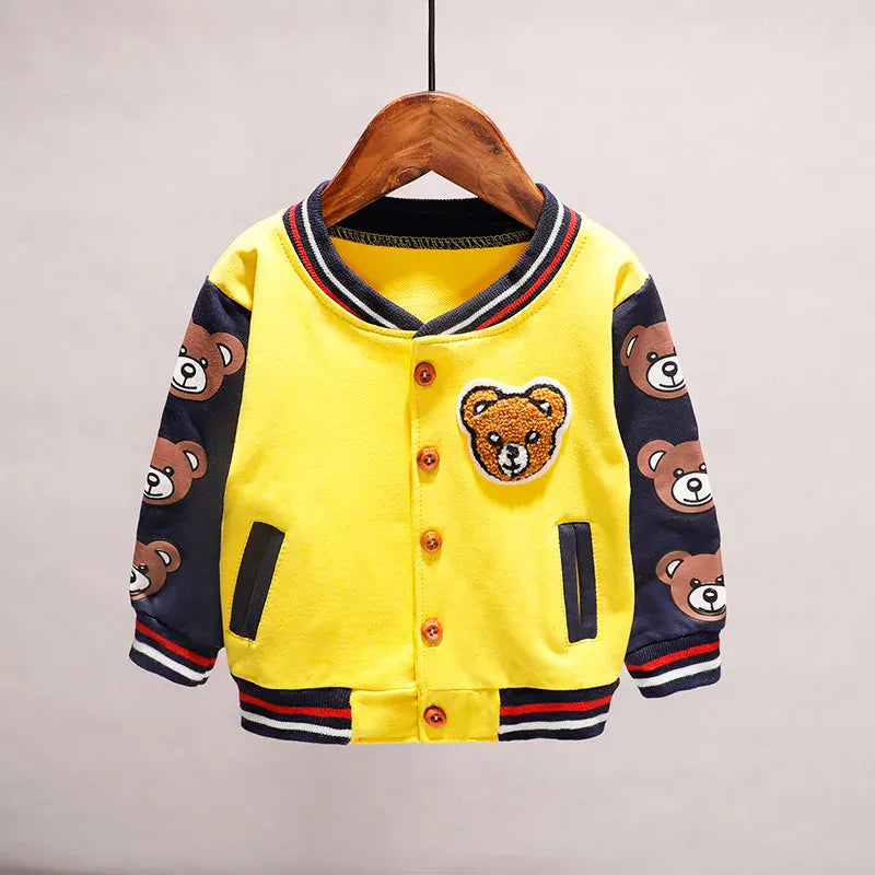 Trendy Kids Apparel Kids Clothing Boys Cotton Cartoon Jacket