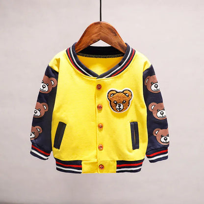 Trendy Kids Apparel Kids Clothing Boys Cotton Cartoon Jacket